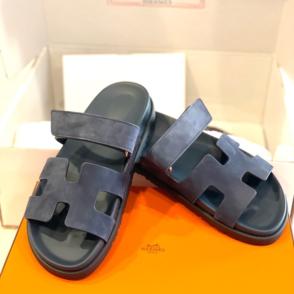 SOLD! 🎉🎉Hermes Chypre size 38 Bleu Celeste NWT - Picture 3 of 13